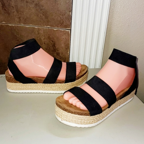 REPORT Tuti Elastic Strap Platform Summer Sandals - Picture 10 of 10